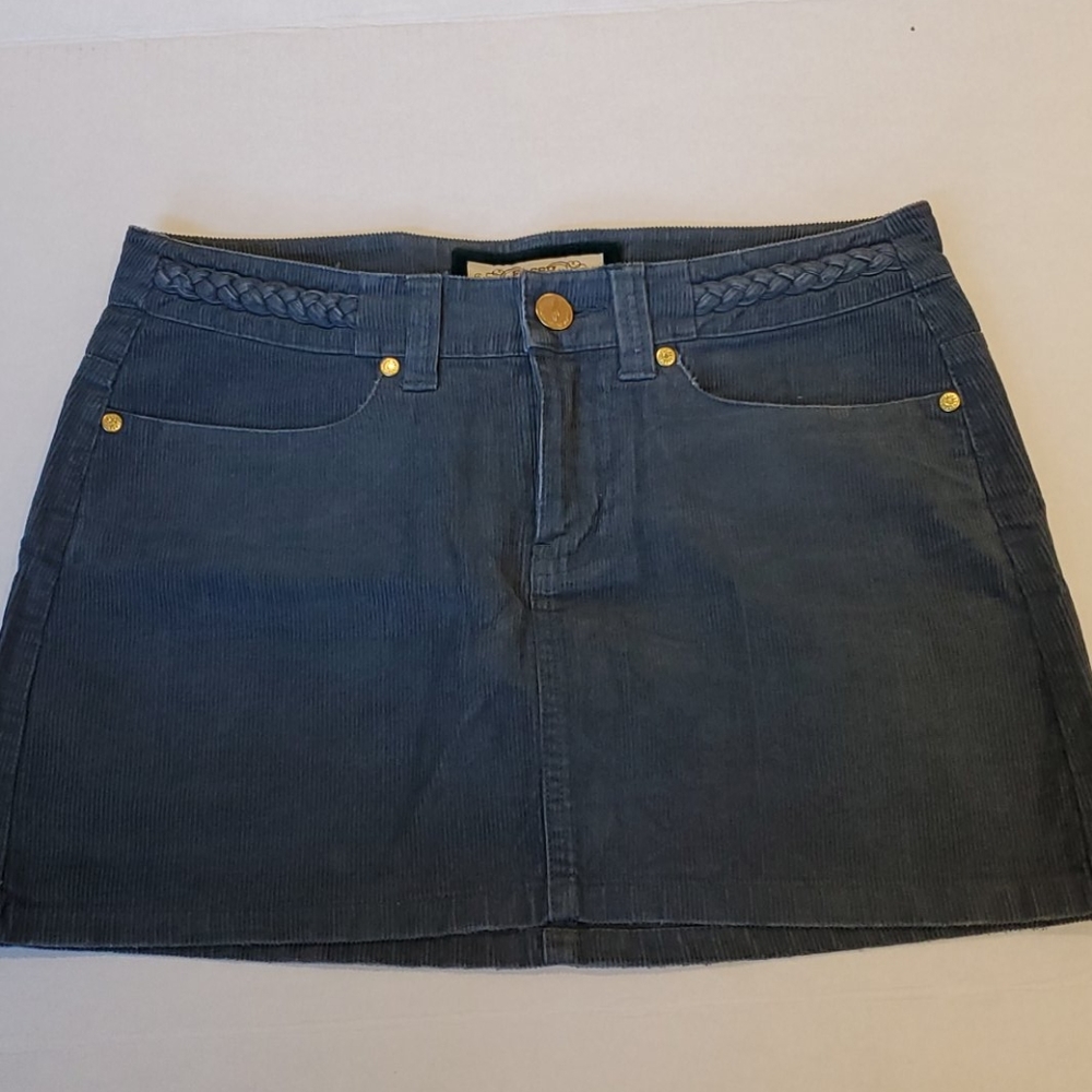 Fossil Corduroy Mini Skirt